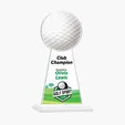 Victory Award Crystal Sports Trophy — view 75