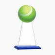 Victory Award Crystal Sports Trophy — view 52