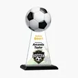 Victory Award Crystal Sports Trophy — view 78