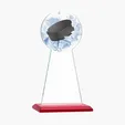 Victory Award Crystal Sports Trophy — view 34