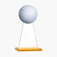Victory Award Crystal Sports Trophy — view 9