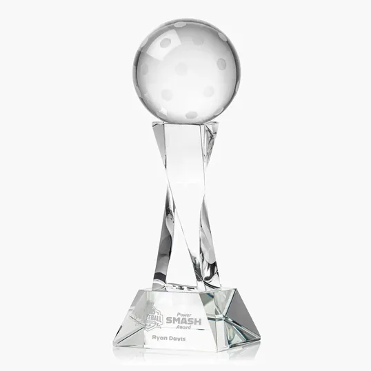 The Game Ball Optical Crystal Award — view 3