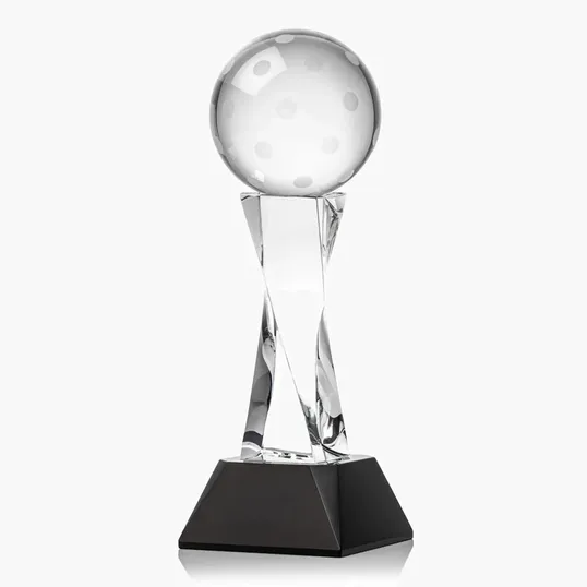 The Game Ball Optical Crystal Award — view 8