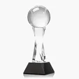 The Game Ball Optical Crystal Award — view 4
