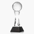 The Game Ball Optical Crystal Award — view 8