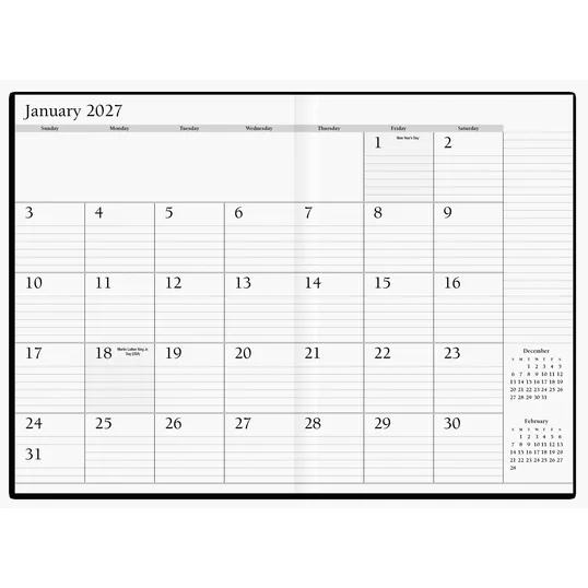 HotLine® Products 14-Month Planner, 7" x 10" — view 3
