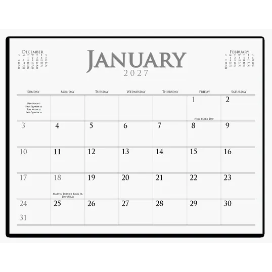 Triumph® Calendars Executive Appointment Calendar, 12-Month Spiral Bound — view 3