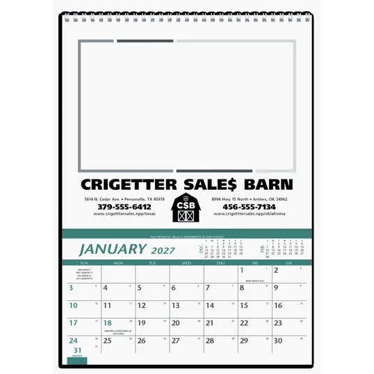 Triumph® Calendars Farm Pocket Calendar, 12-Month — view 4