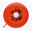 5' Mini Round Tape Measure with Inch and Metric Scale — view 7