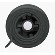 5' Mini Round Tape Measure with Inch and Metric Scale — view 15