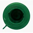 5' Mini Round Tape Measure with Inch and Metric Scale — view 14