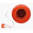 5' Mini Round Tape Measure with Inch and Metric Scale — view 26