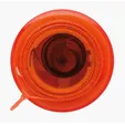 5' Mini Round Tape Measure with Inch and Metric Scale — view 8