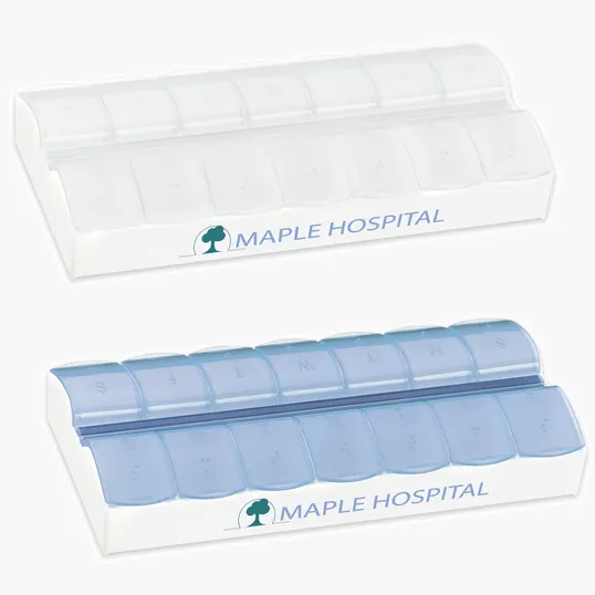 AM/PM Jumbo Easy Scoop Pill Box with 14 Compartments — view 7