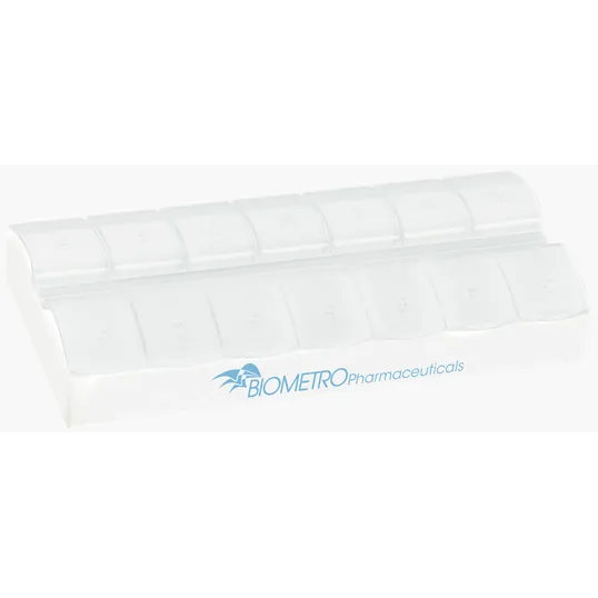 AM/PM Jumbo Easy Scoop Pill Box with 14 Compartments — view 4