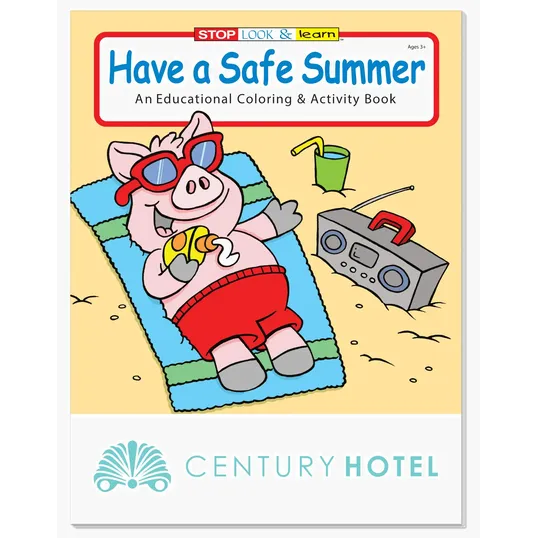 Have a Safe Summer Coloring and Activity Book — view 2