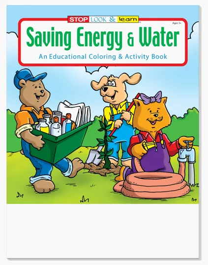 Saving Energy and Water Coloring and Activity Book