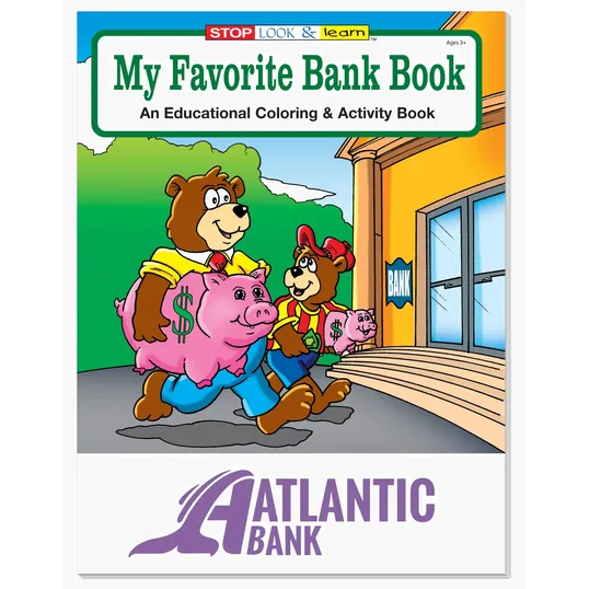 My Favorite Bank Coloring and Activity Book — view 2