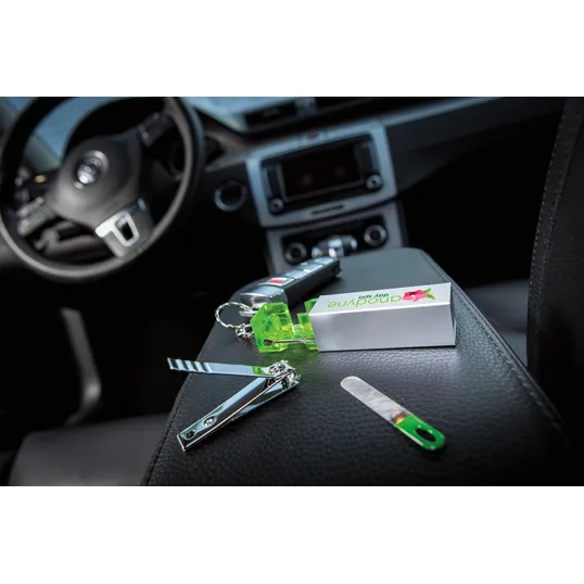 Good Value™ Manicure Pillar Keychain Set with Clippers, File, Tweezers and Cuticle Pusher — view 23