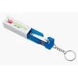 Good Value™ Manicure Pillar Keychain Set with Clippers, File, Tweezers and Cuticle Pusher — view 14