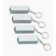 Good Value™ Manicure Pillar Keychain Set with Clippers, File, Tweezers and Cuticle Pusher