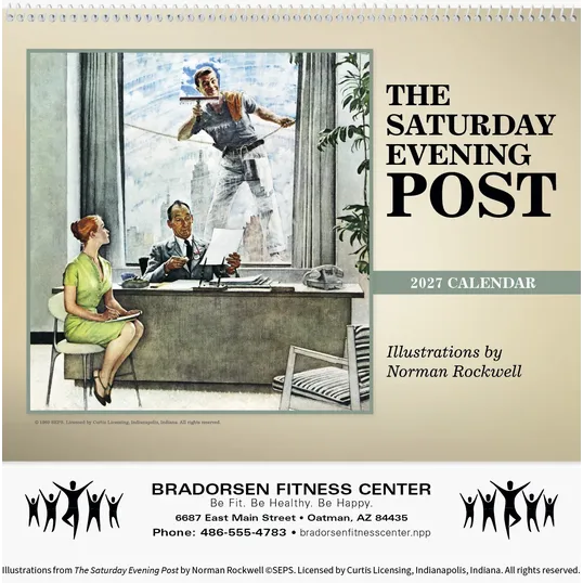 Triumph® Calendars The Saturday Evening Post Deluxe Pocket Calendar — view 11