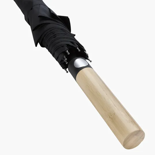 Shed Rain™ 50" RPET Bamboo-Handled Auto-Open Stick Umbrella — view 5