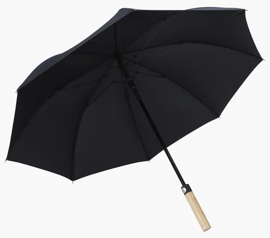 Shed Rain™ 50" RPET Bamboo-Handled Auto-Open Stick Umbrella — view 2