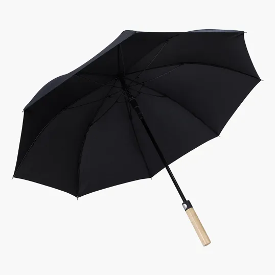 Shed Rain™ 50" RPET Bamboo-Handled Auto-Open Stick Umbrella — view 6