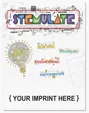 STEMulate Puzzle Book: Adult Coloring and Large Print Puzzles