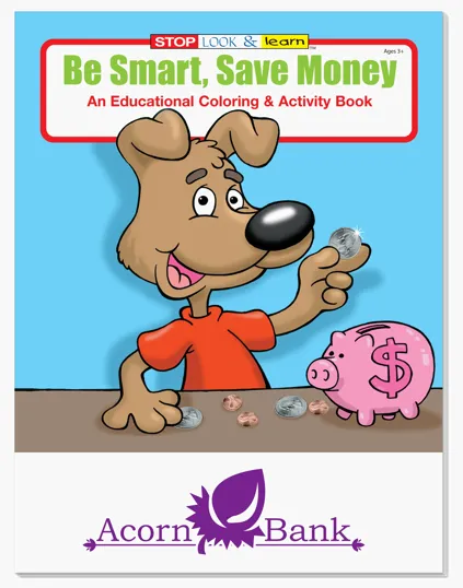 Be Smart, Save Money Coloring and Activity Book — view 2