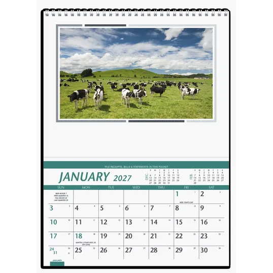 Triumph® Calendars Farm Pocket Calendar — view 4