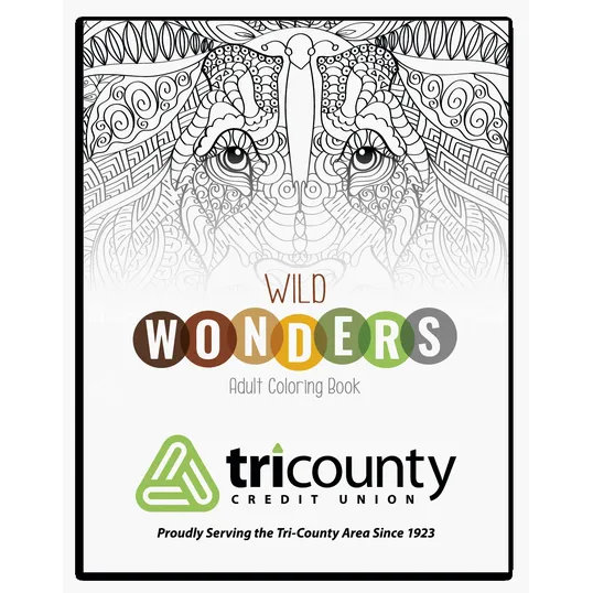 Good Value™ Wild Wonders Adult Coloring Book