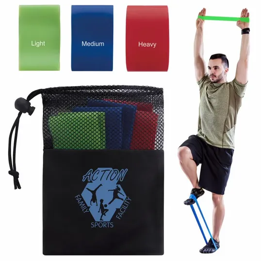 Good Value™ Exercise Resistance Bands Set with Carrying Pouch — view 8