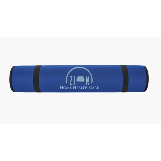 6mm Yoga Mat with Shoulder Strap and Non-Slip Backing — view 12