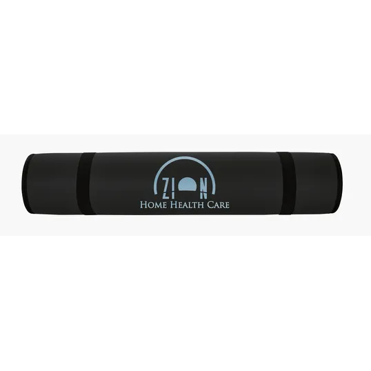 6mm Yoga Mat with Shoulder Strap and Non-Slip Backing — view 10