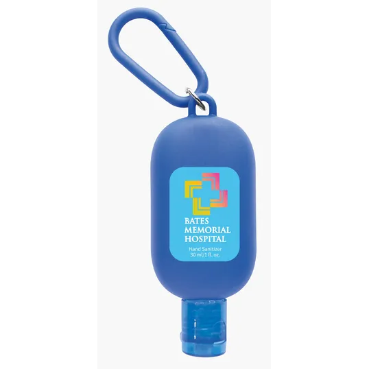 1 oz. Hand Sanitizer with Colorful Case and Carabiner — view 4