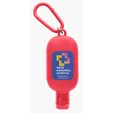 1 oz. Hand Sanitizer with Colorful Case and Carabiner