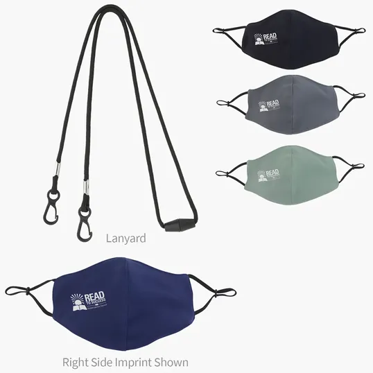 Good Value™ Comfy Youth Face Mask & Breakaway Lanyard Kit — view 14