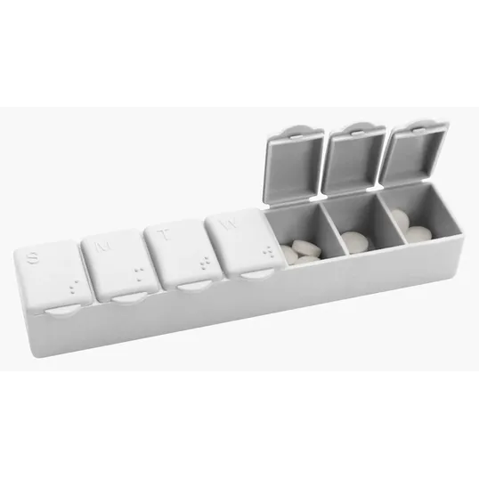 Garyline® 7-Day Pill Box with Snap-Lid Compartments — view 17