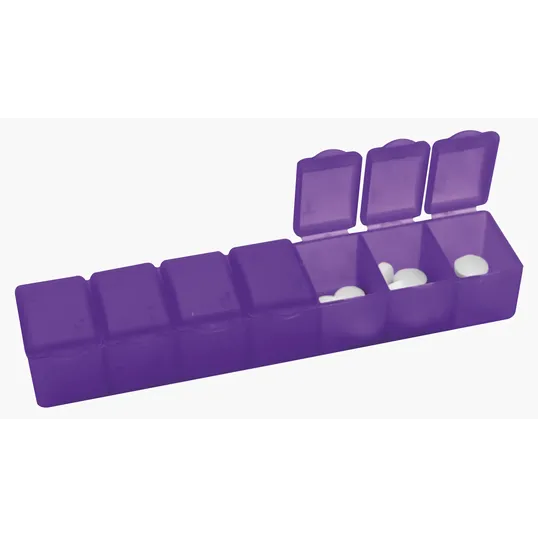 Garyline® 7-Day Pill Box with Snap-Lid Compartments — view 16