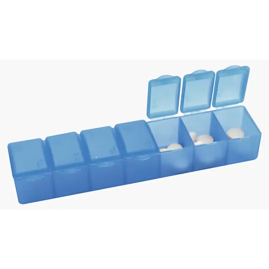 Garyline® 7-Day Pill Box with Snap-Lid Compartments — view 12