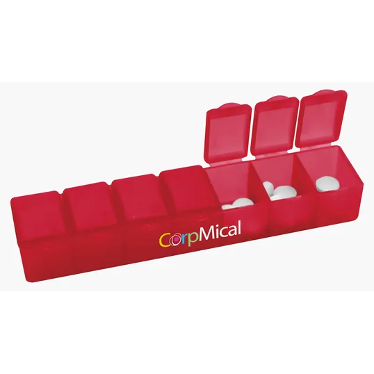 Garyline® 7-Day Pill Box with Snap-Lid Compartments — view 7