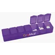 Garyline® 7-Day Pill Box with Snap-Lid Compartments — view 8