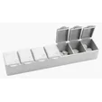 Garyline® 7-Day Pill Box with Snap-Lid Compartments — view 17