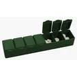 Garyline® 7-Day Pill Box with Snap-Lid Compartments — view 10