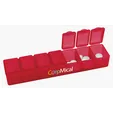 Garyline® 7-Day Pill Box with Snap-Lid Compartments — view 7