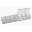 Garyline® 7-Day Pill Box with Snap-Lid Compartments — view 2