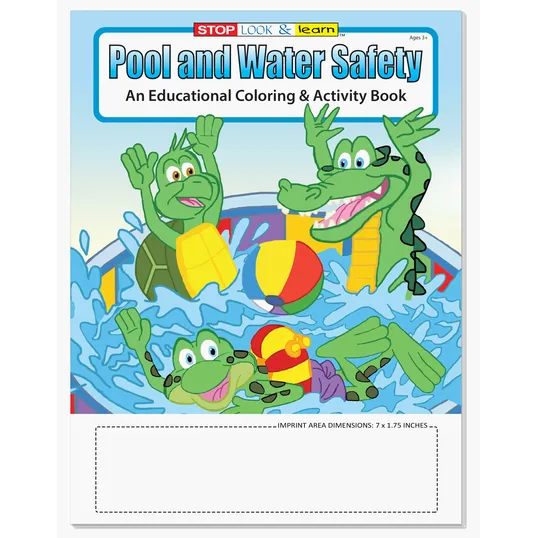 Good Value™ Coloring Book: Pool and Water Safety — view 2