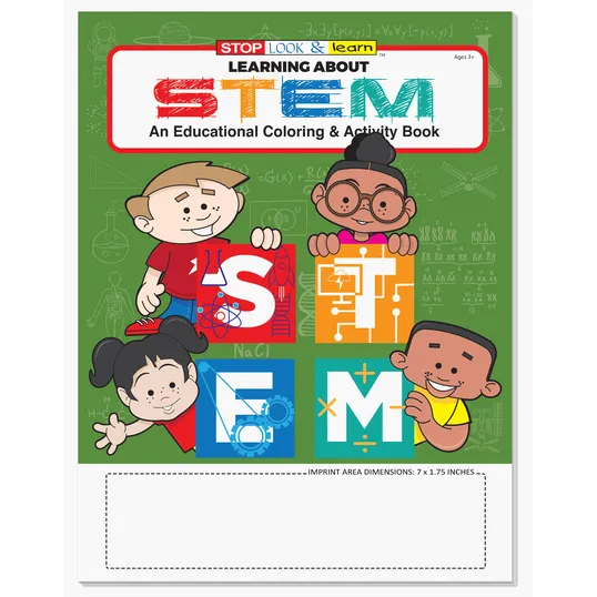 Learning About STEM Coloring and Activity Book — view 2